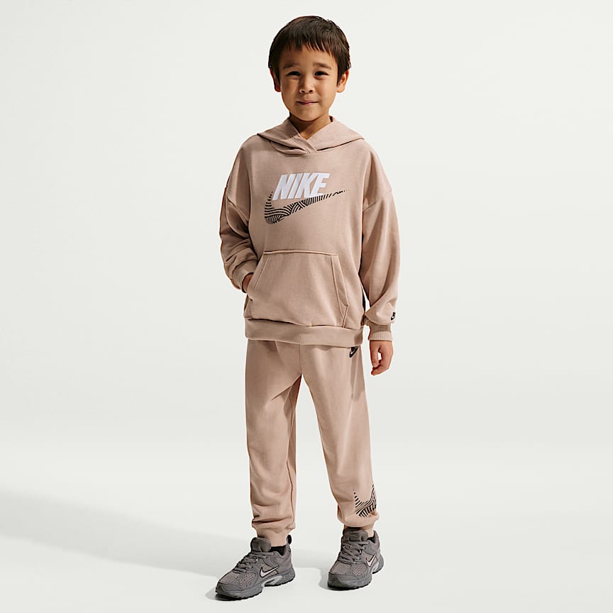 Nike Sportswear In The Zone Little Kids' Dri-FIT 2-Piece Oversized
